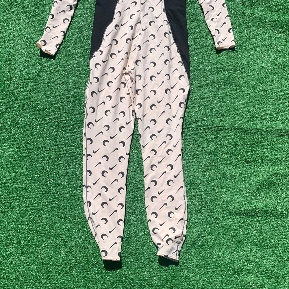 Patterned Long Sleeve Jumpsuit